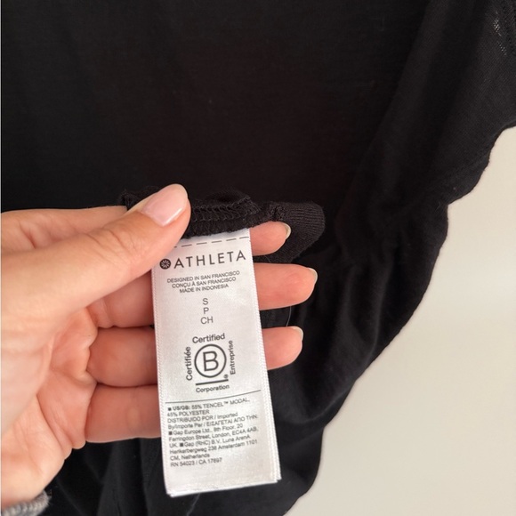 Athleta Size Small Black Tank Size Small - Picture 6 of 6